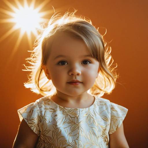 Elegant Editorial Mural of a Toddler Girl Elegant Editorial Mural of a Toddler Girl