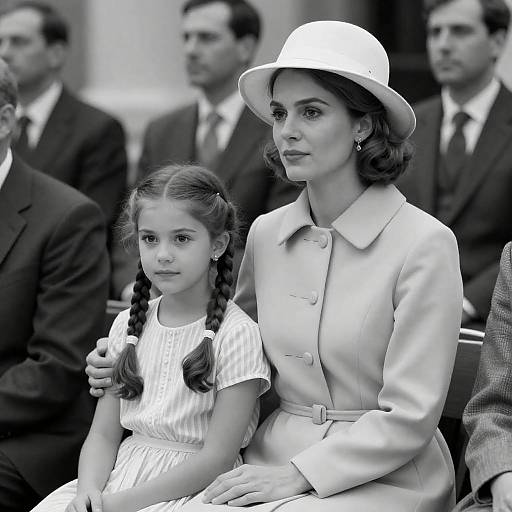 Intimate Black-and-White Portrait of Generations