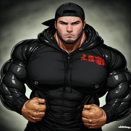 Illustration of Aikawa (dorohedoro), dorohedoro in the style of Bob (biyonbiyon)