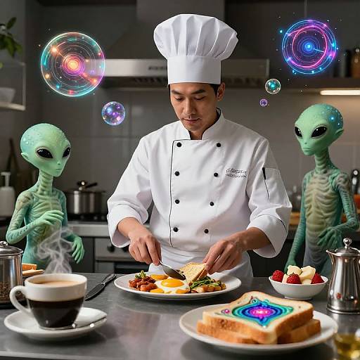 Time-Traveling Chef's Interdimensional Brunch