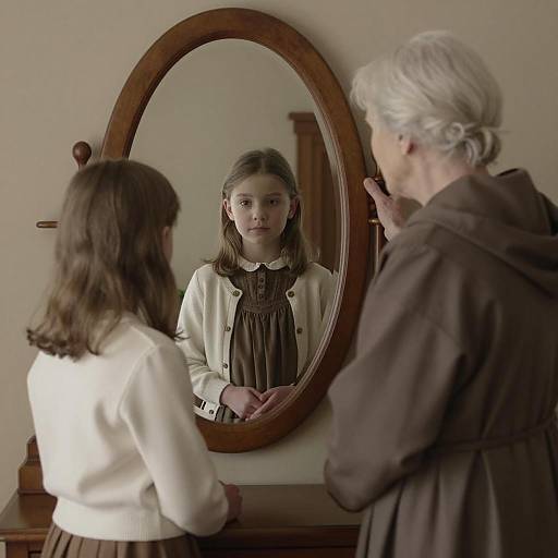 Reflective Moment: Generations in Contrast