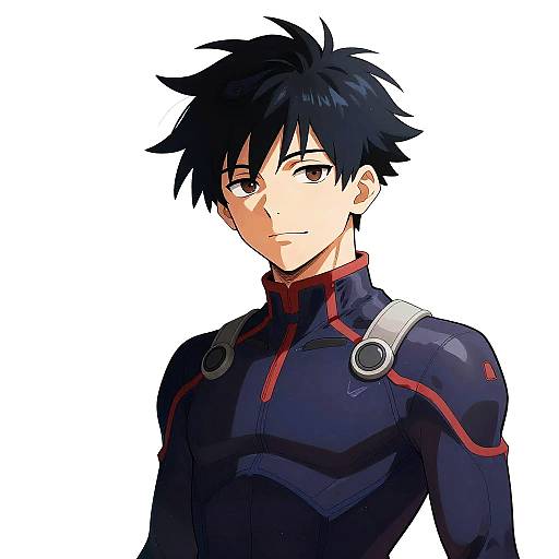 Futuristic MHA-Inspired Hero Avatar