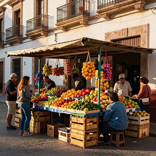 Vibrant Bodeguita Market Scene