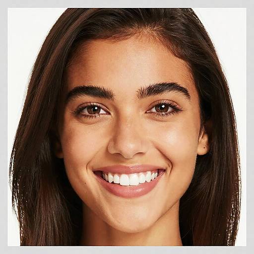 Close-Up Portrait of Smiling Woman