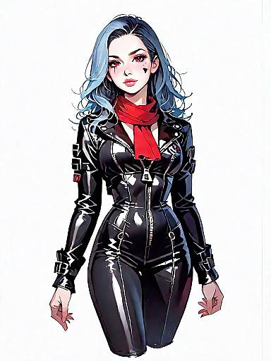 Sophisticated Woman in Stylish Attire