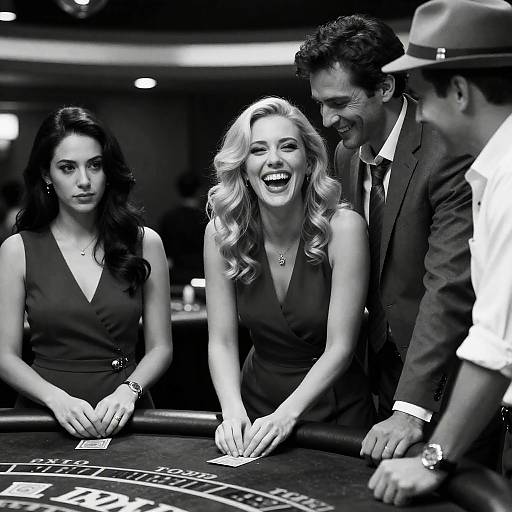 Casino Night: Black and White Memories