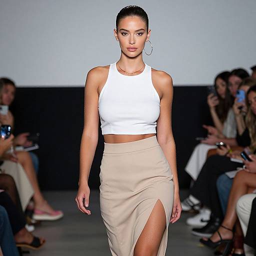 Chic Modern Woman in Elegant Fashion