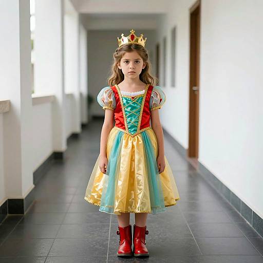 Enchanting Princess Costume Photography