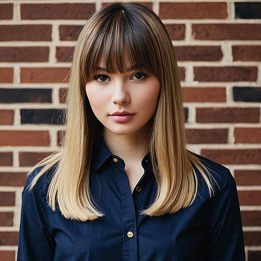 Photorealistic Portrait of Young Woman