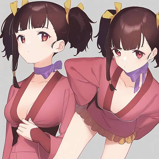 Illustration of Mumei (kabaneri), koutetsujou no kabaneri in the style of Booota