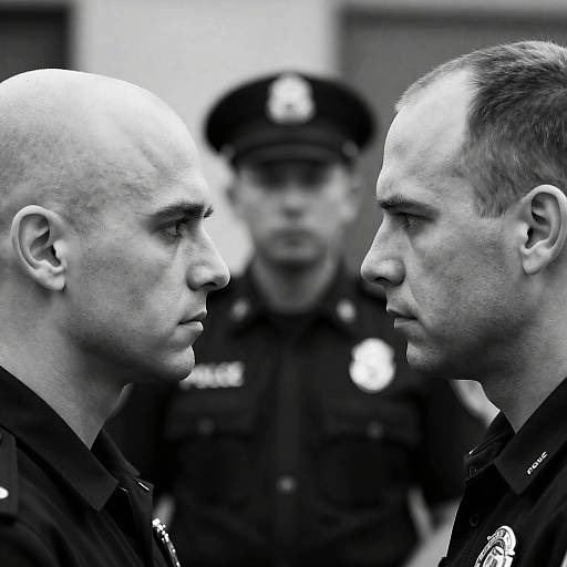 Close-Up Portrait of Intense Expressions