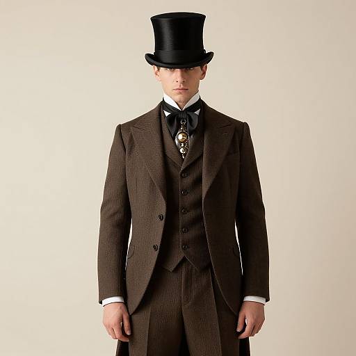 Victorian Steampunk Gentleman Attire