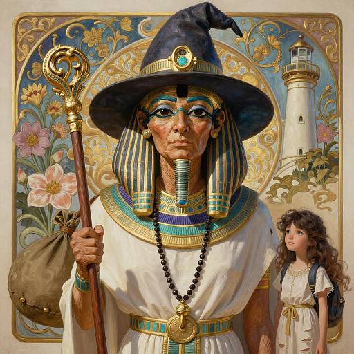 Stunning Portrait of an Egyptian Cleric