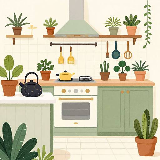 Back View of Kitchen Garden