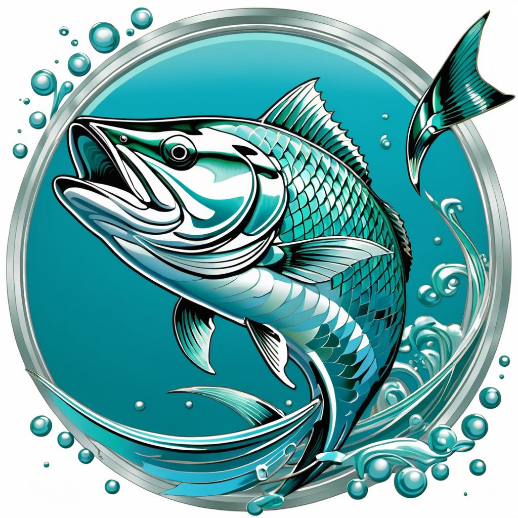 Bold Tarpon Logo Inspired by Classics