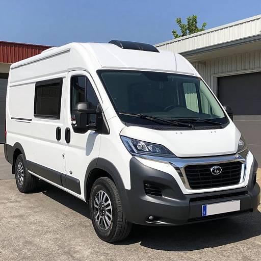 Hymer T578 Camper Van Exterior