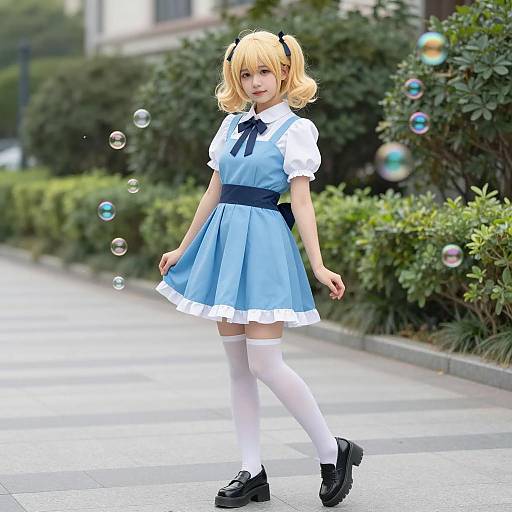 Whimsical Outdoor Cosplay Photography