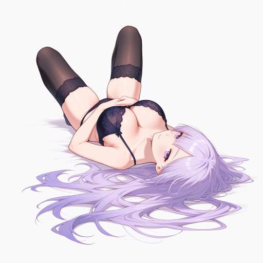 Dreamy Muse in Lingerie Portrait Dreamy Muse in Lingerie Portrait