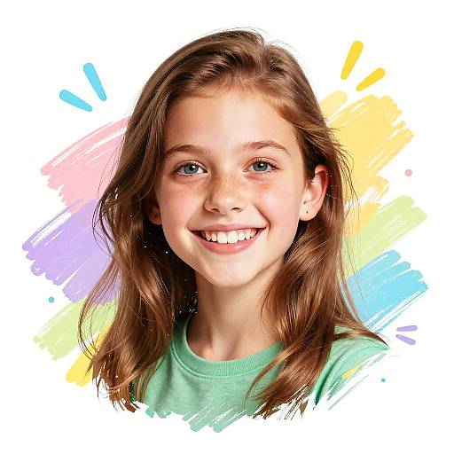 Bold Colorful Caricature Photo Conversion