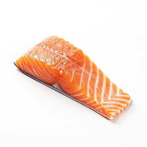 Bright Orange Salmon Fillet Photo