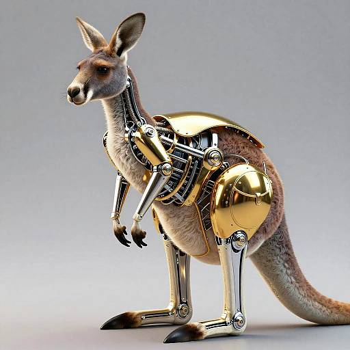 Stippling Kanga in Chrome Maternal Exosuit