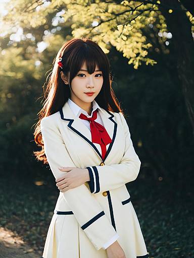 Realistic Kyoko Honda Cosplay Photo