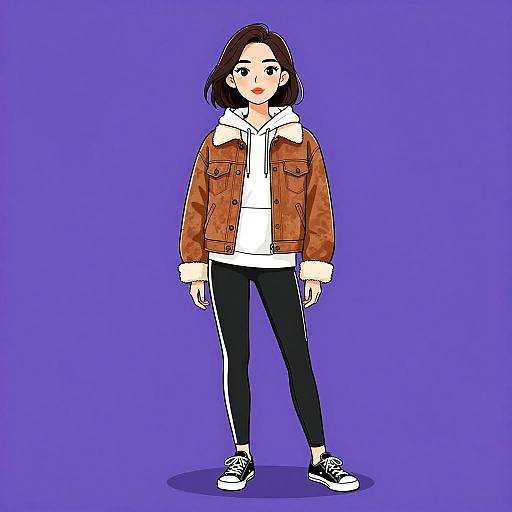 Casual Streetwear Woman Outfit