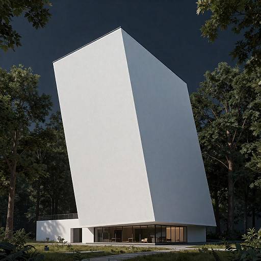 David Chipperfield Inspired White Night Pavilion