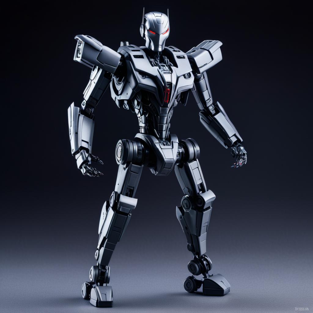 Photo-Realistic Evil Robot Action Figure