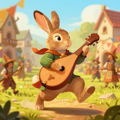 Charming Hare Bard at Festival