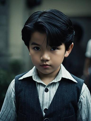 Realistic Boy in Disney Outfit