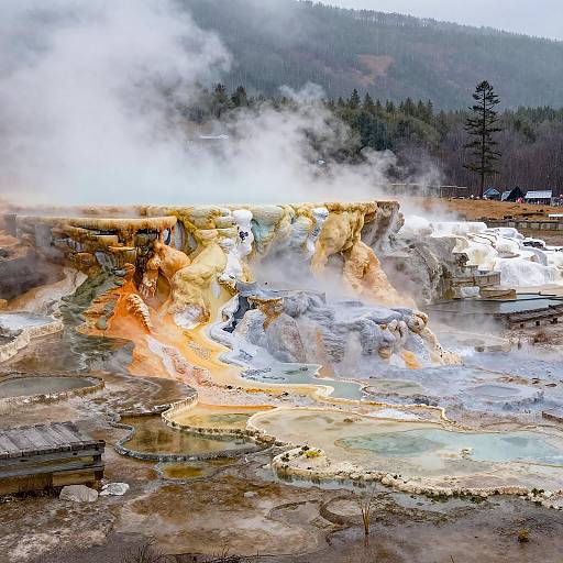 Sulfur Springs Watercolor Landscape