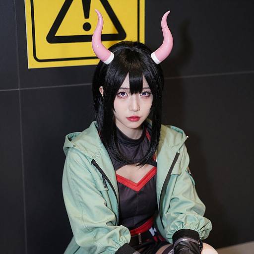 Cosplay Portrait of Asian Woman