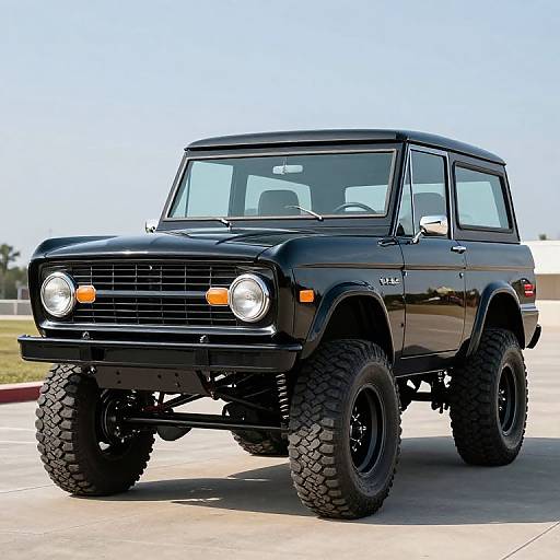 Classic 1970 Ford Bronco Rugged Design