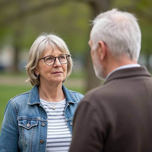 Senior Couple in Hamburg Park