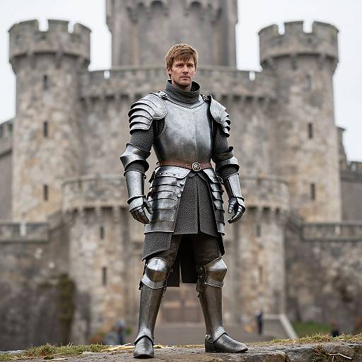 Man in Gondor Armor by Castle