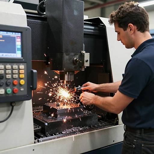 Precision CNC Machining Workshop