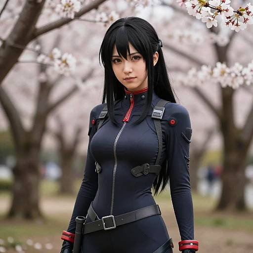 Yoruichi Spring Ninja Portrait