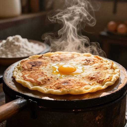 Rustic Terupancake Breakfast Scene