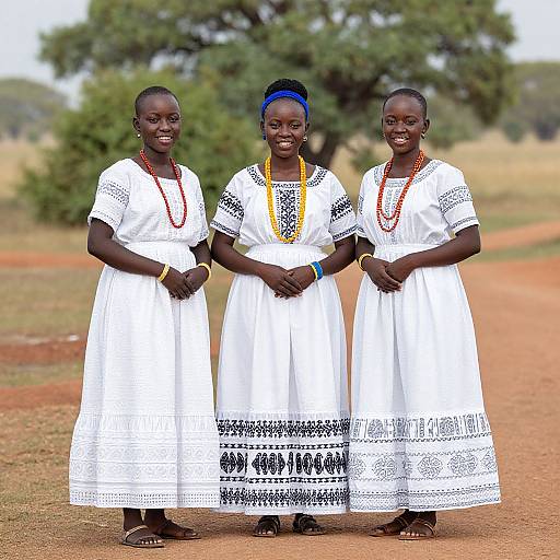 Sepedi Traditional Bridesmaids Trio