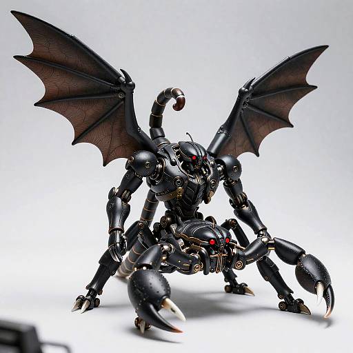 Anthro Mecha Scorpion Warrior