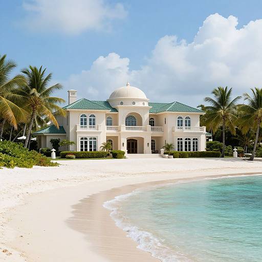 Luxurious Mansion on Tropical Beach