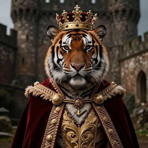Royal Tiger Thriller Portrait