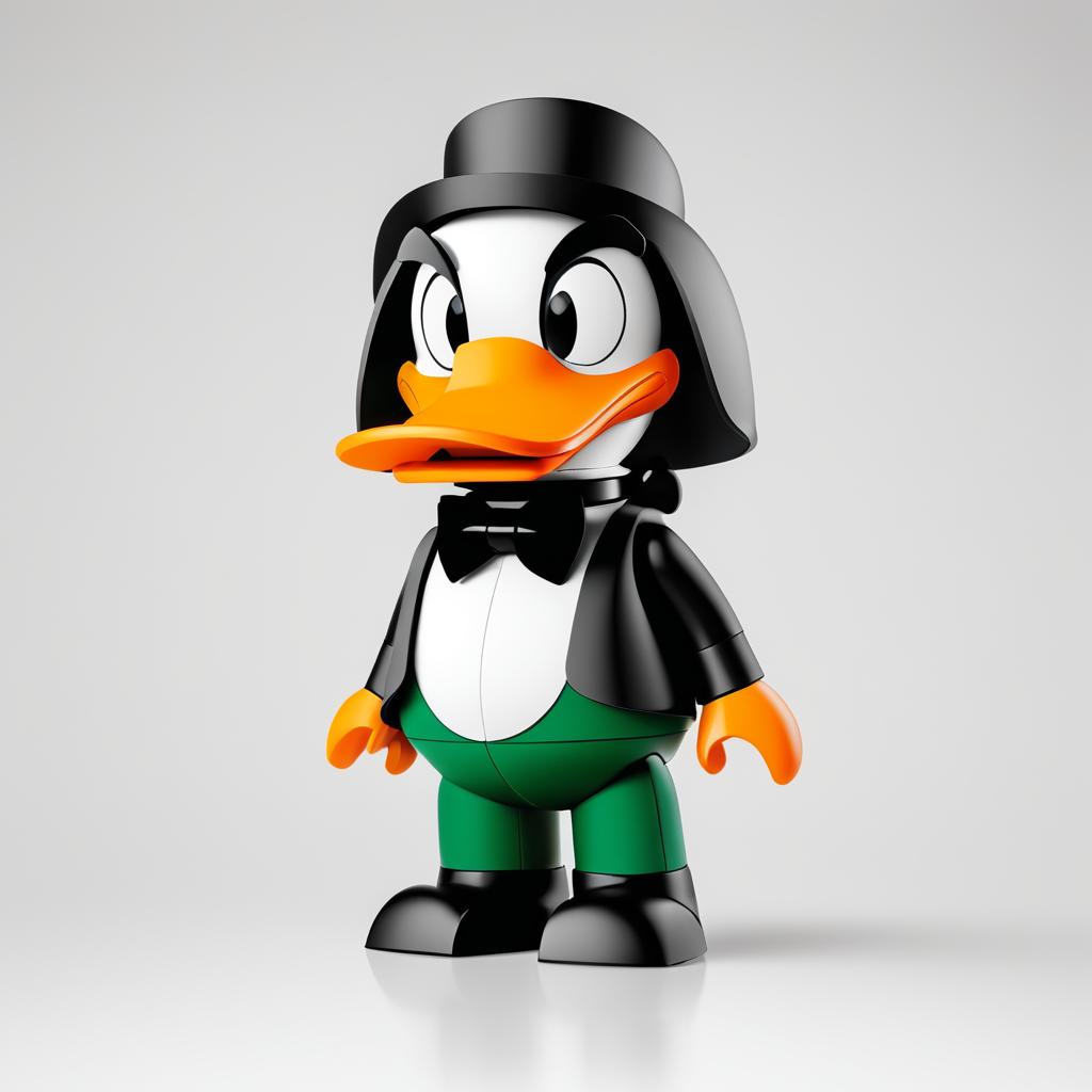 Customizable Leica Q Daffy Duck Minifigure