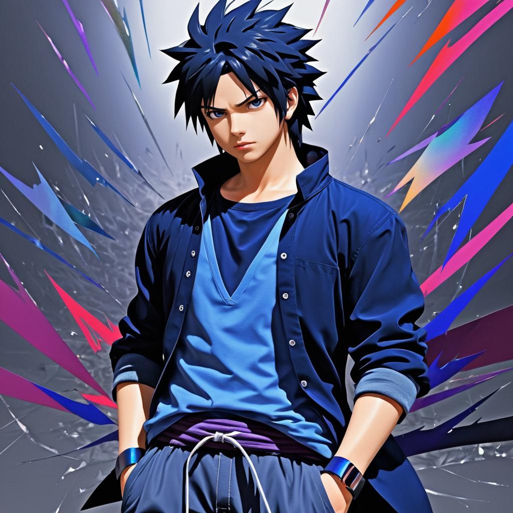 Aesthetic Sasuke Uchiha Art Illustration