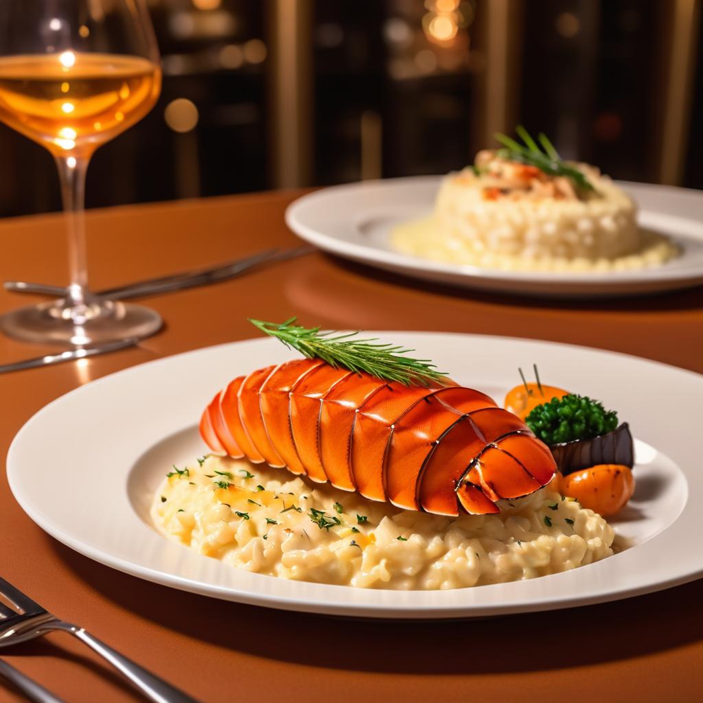 Lobster Tail and Risotto Delight