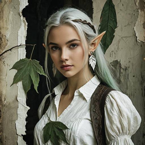 Fantasy Elf Woman Portrait