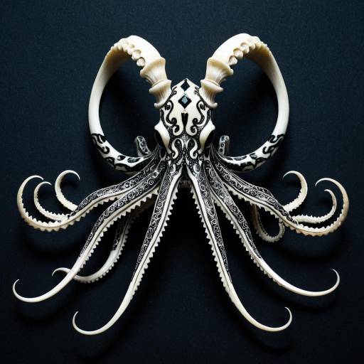 Gothic Antelope-Squid Hybrid in 3D Gothic Antelope-Squid Hybrid in 3D