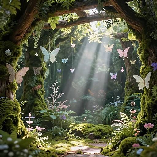 Mystical Forest-Inspired Enchanting Room