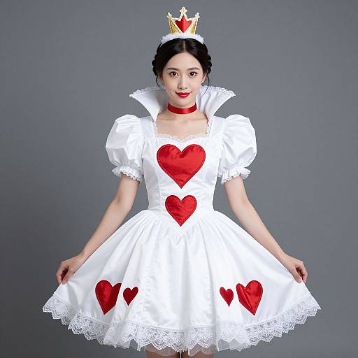Queen of Hearts Costume Design